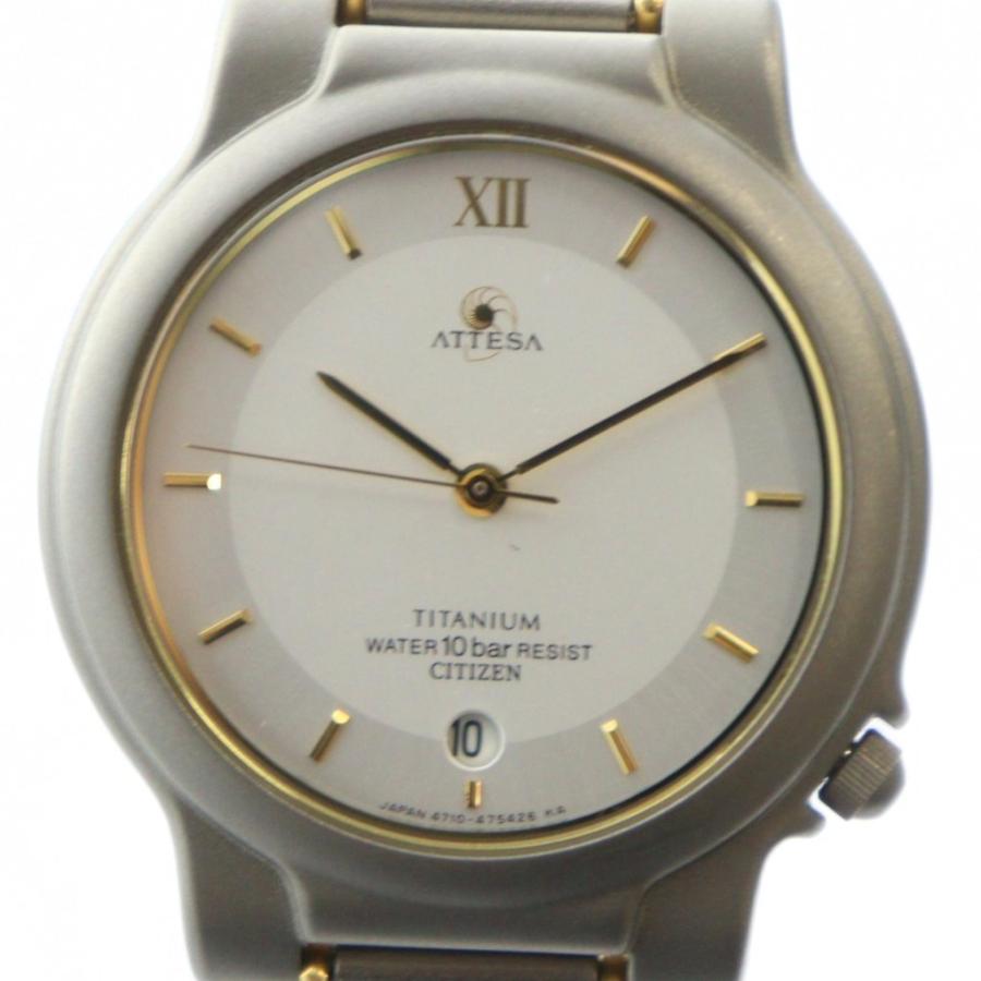 シチズン CITIZEN ジャンク品 4713-472101 アテッサ ATTESA 腕時計 