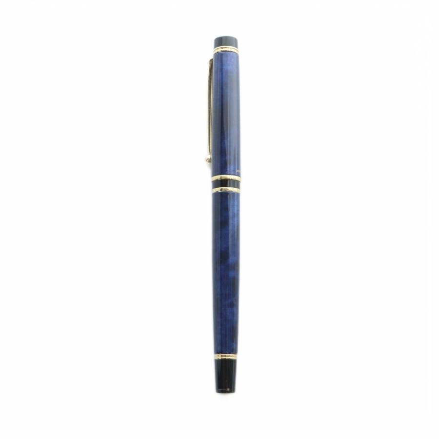 パイロット PILOT 14K 585 万年筆 文房具 筆記用具 ロゴ 筆記未確認 青