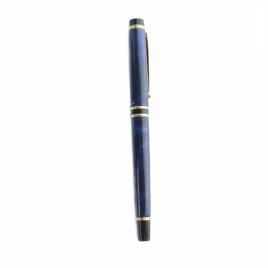 パイロット PILOT 14K 585 万年筆 文房具 筆記用具 ロゴ 筆記未確認 青