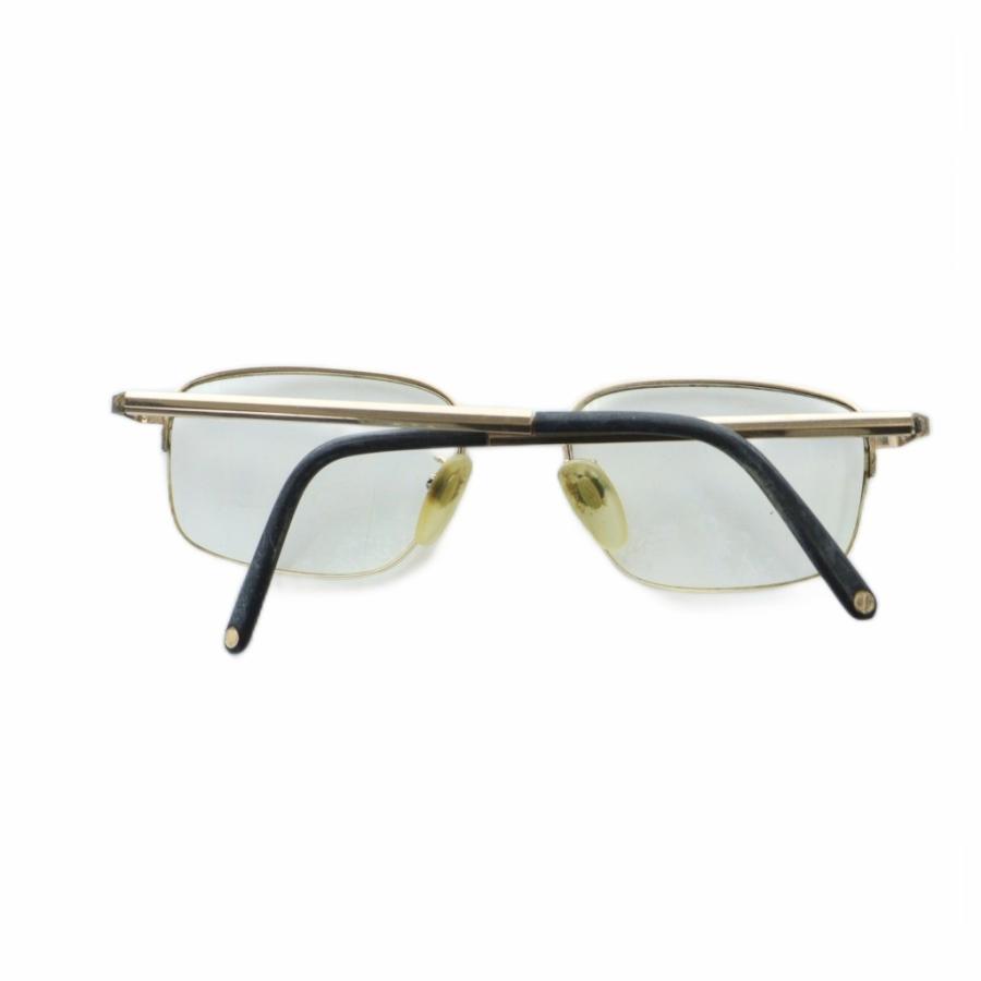 アルフレッドダンヒル ALFRED DUNHILL 863 眼鏡 めがね ロゴ スクエア