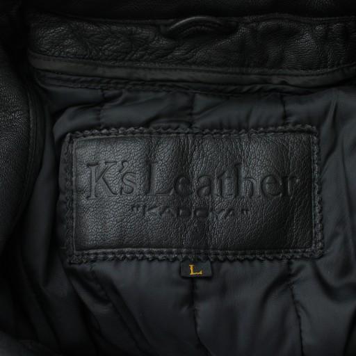 カドヤ KADOYA ジャンパー ブルゾン レザージャケット 革ジャン ゴート