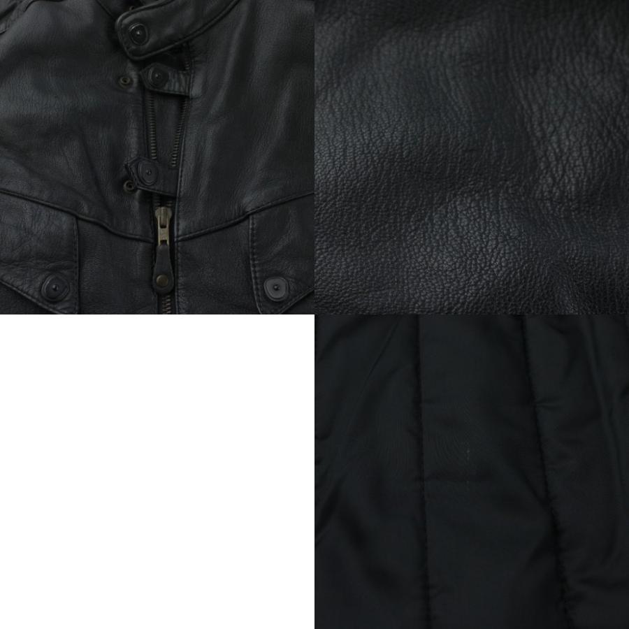 カドヤ KADOYA ジャンパー ブルゾン レザージャケット 革ジャン ゴート