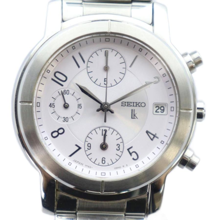 セイコー SEIKO ルキア 7T92-0DL0 腕時計 ウォッチ クォーツ ロゴ