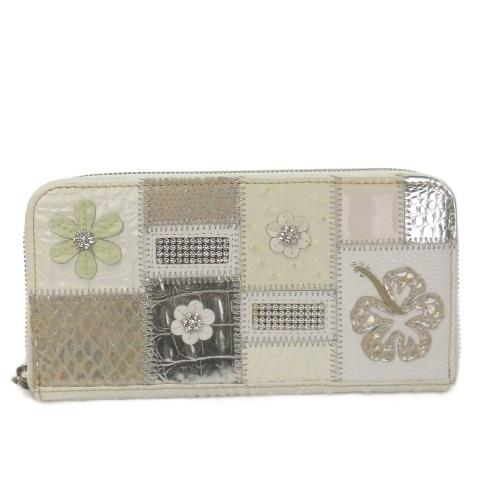 未使用品 ミケランジェロ MICHELANGLEO 長財布 ロングウォレット 小銭