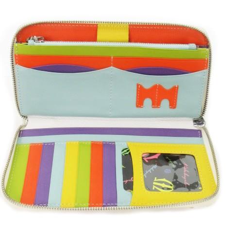 未使用品☆MICHELANGELOミケランジェロ☆ 刺繍ビーズ装飾 三つ折り財布 ミケランジェロ 長財布 の買取実績【ブランディア】 (1ページ目)