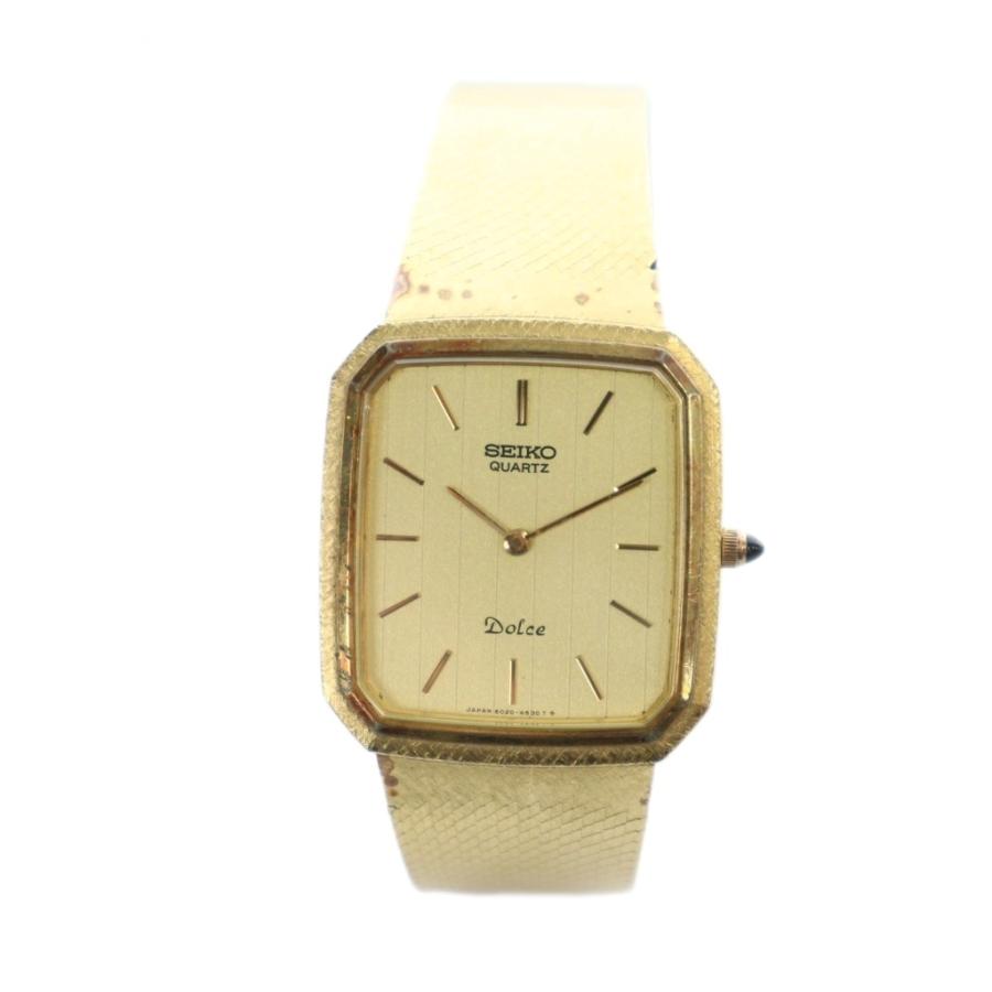 セイコー SEIKO ドルチェ 6020-4060 腕時計 ウォッチ クォーツ ロゴ