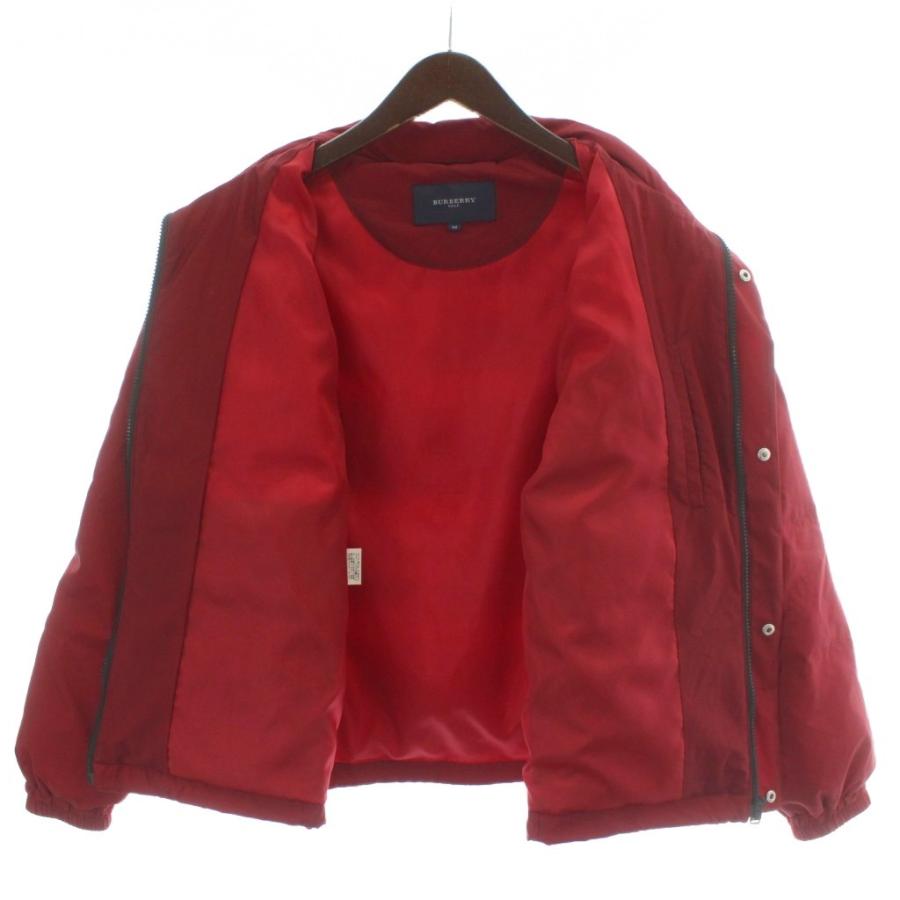 バーバリーゴルフ BURBERRY GOLF ダウンジャケット M 赤 レッド