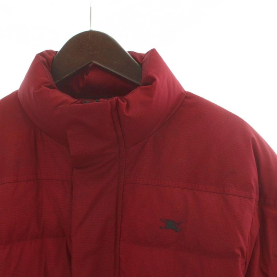 バーバリーゴルフ BURBERRY GOLF ダウンジャケット M 赤 レッド