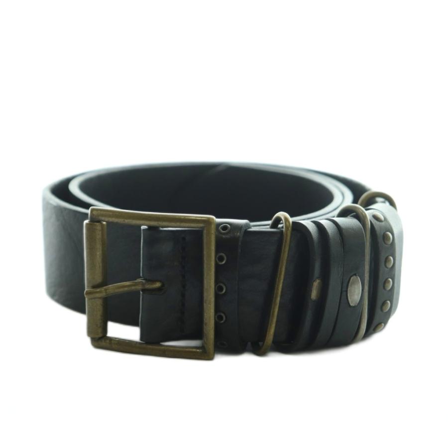 DIESEL BLACK GOLD ディーゼルブラックゴールド ベルト スクエア 