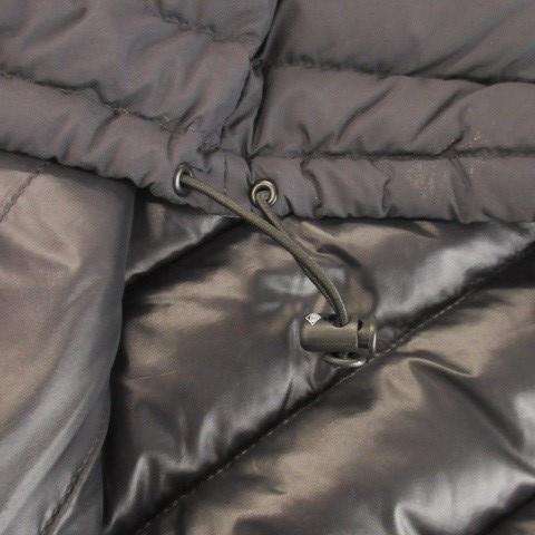 ダントン DANTON ベスト インナーダウン ナイロン クルーネック ロゴ