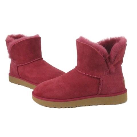 未使用品 アグ UGG CLASSIC CUFF MINI クラシック カフ ミニ ムートン