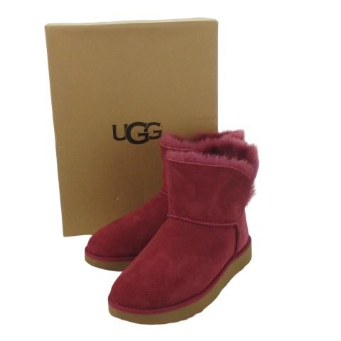 未使用品 アグ UGG CLASSIC CUFF MINI クラシック カフ ミニ ムートン