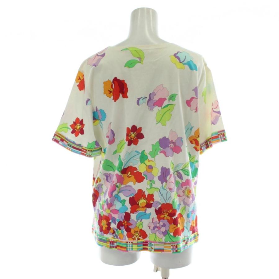 レオナールスポーツ LEONARD SPORT カットソー Tシャツ 半袖 絹 シルク