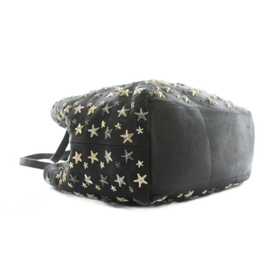 ジミーチュウ JIMMY CHOO ハンドバッグ トート レザー 星 スター