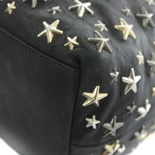 ジミーチュウ JIMMY CHOO ハンドバッグ トート レザー 星 スター