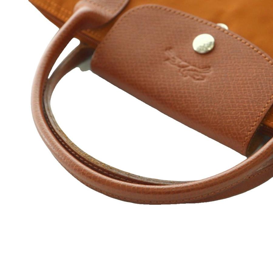 LONGCHAMP（ロンシャン） ハンドバッグ レザー 本革 ブラウン