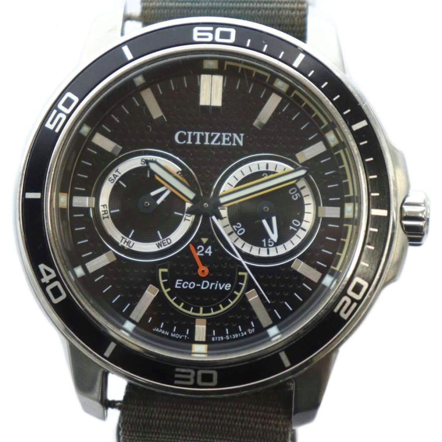シチズン CITIZEN 8729-S097266 腕時計 ウォッチ クォーツ 黒文字盤