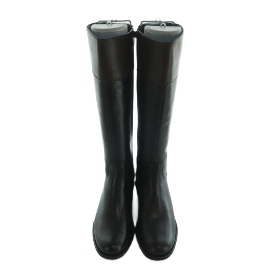 REGAL（リーガル） ロングブーツ ラウンドトゥ チャンキーヒール 24.5