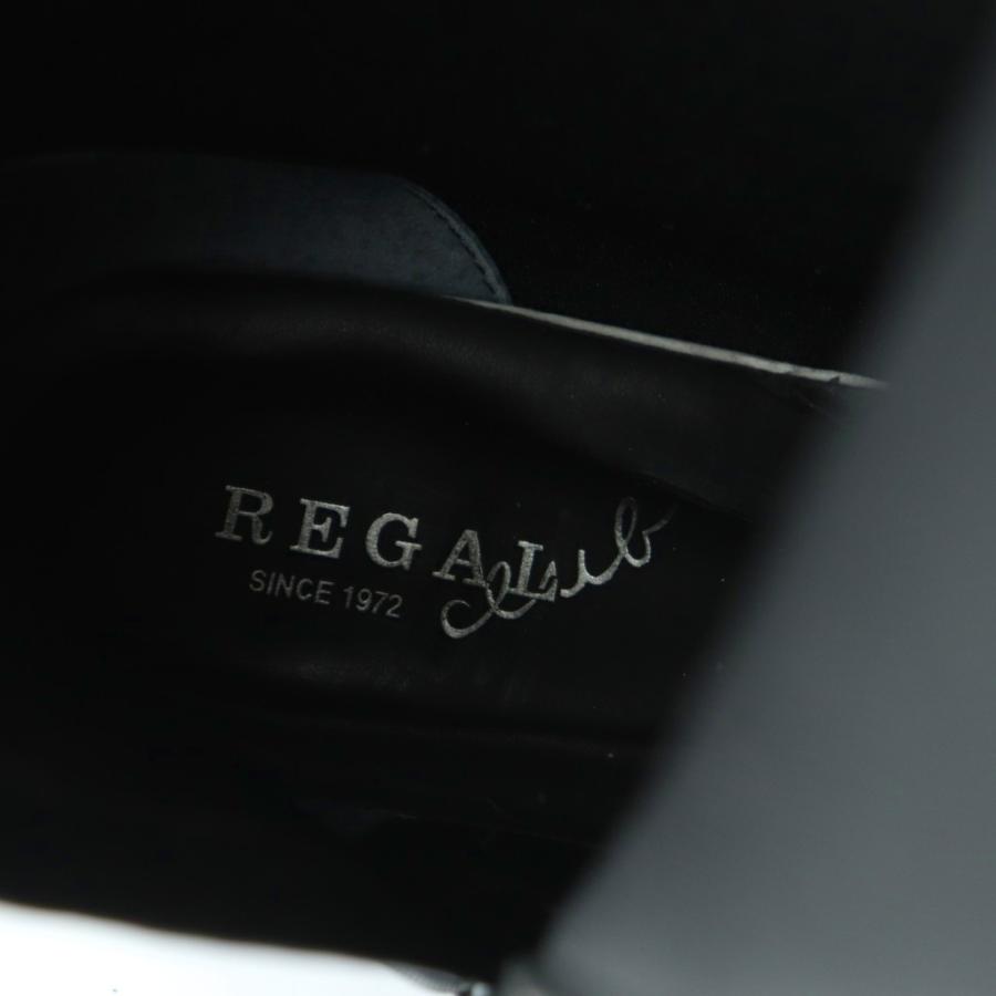 REGAL（リーガル） ロングブーツ ラウンドトゥ チャンキーヒール 24.5