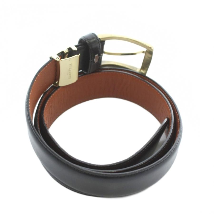 バーバリー ロンドン BURBERRY LONDON ベルト ハトメ レザー ロゴ