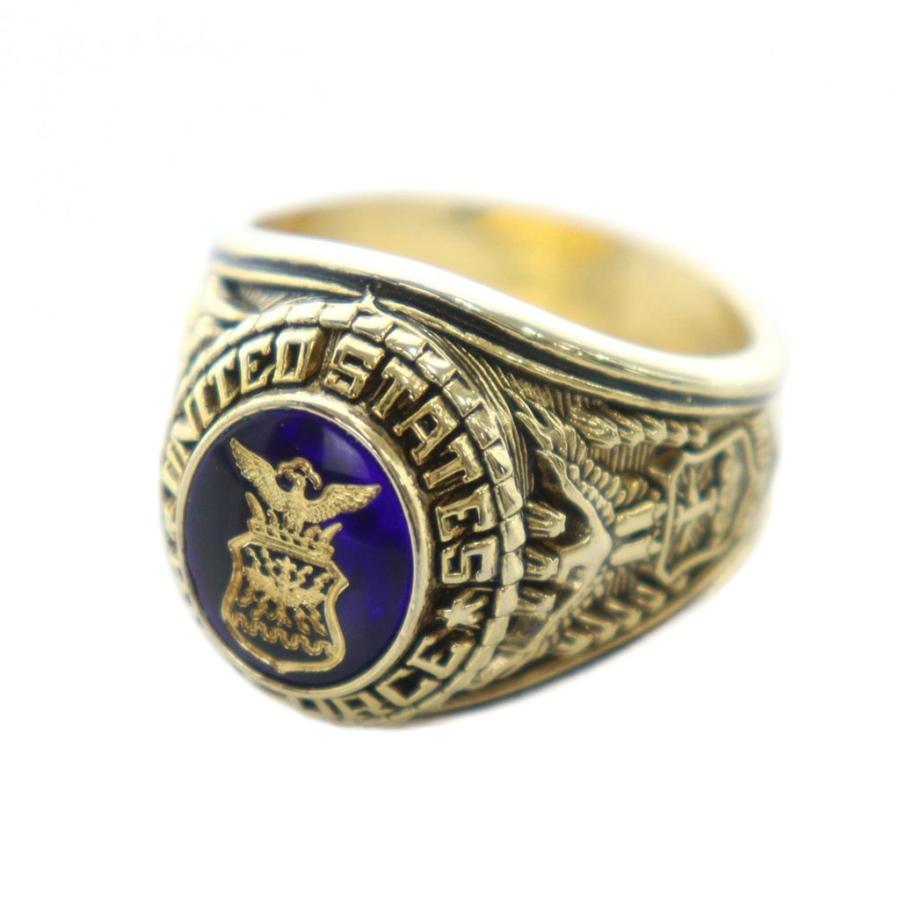 エアフォースアカデミー カレッジリング 指輪 リング アクセサリー 米