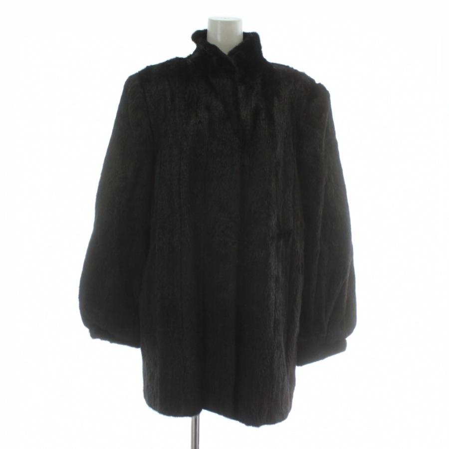 SAGA MINK サガミンク リアルファージャケット コート 銀サガ L サガミンク SAGA MINK 銀サガ ファーコート アウター 毛皮 ミンク