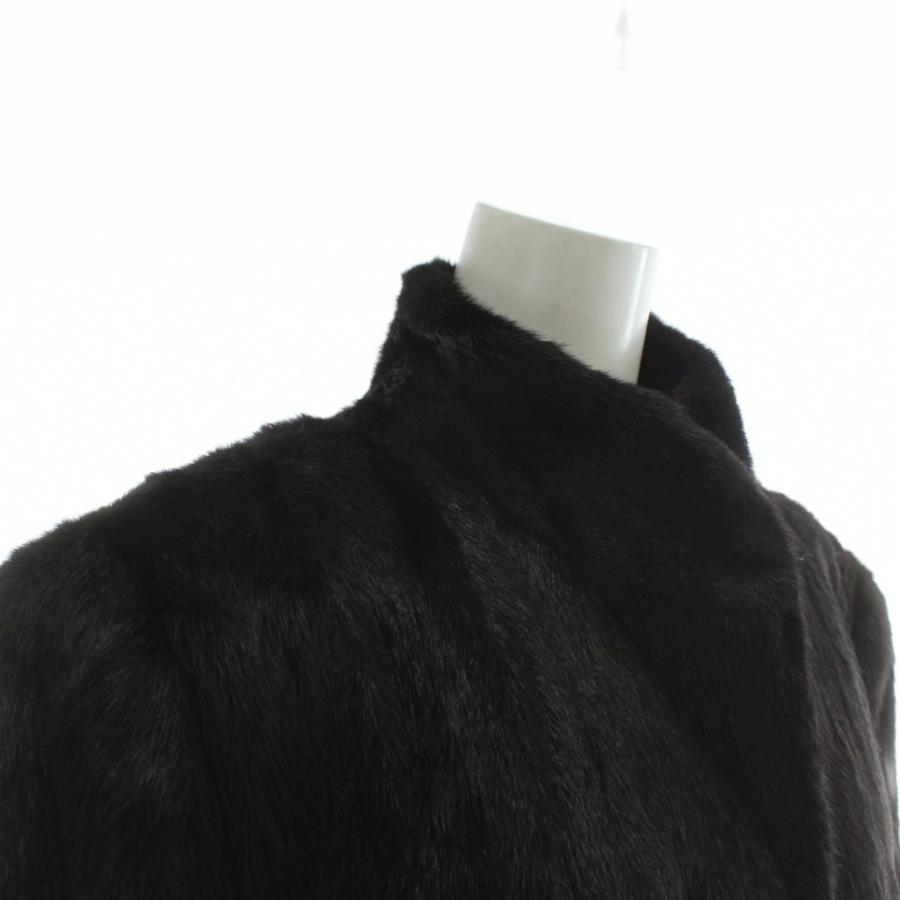 SAGAMINK サガミンク 銀サガ ミンク ファーコート 着丈約111cm サガミンク コート サファイアミンク 11号 SAGAMINK 銀サガ 本毛皮