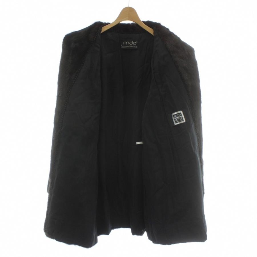 サガミンク SAGA MINK 銀サガ JINDO ファーコート アウター 毛皮