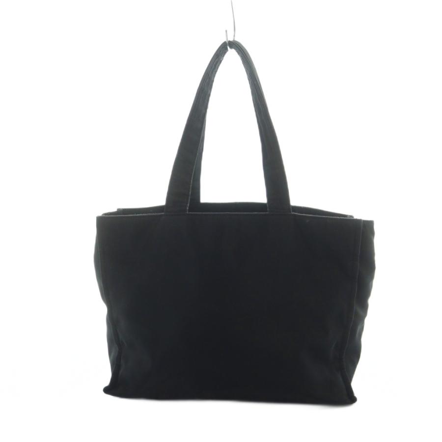 ヌメロヴェントゥーノ N°21 トートバッグ ハンド ナイロン ロゴ 黒