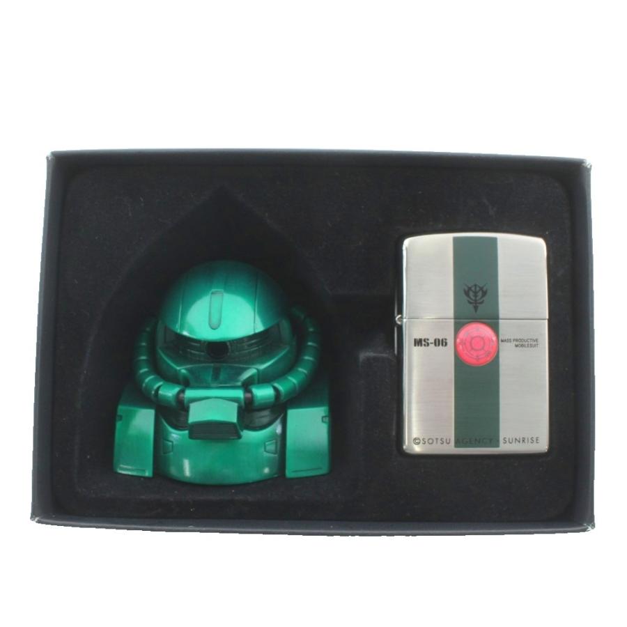 ジッポー ZIPPO MS-06 HEAD STAND MODEL 2005年製 機動戦士ガンダム