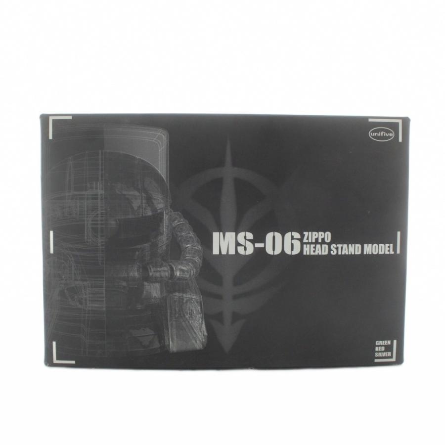ジッポー ZIPPO MS-06 HEAD STAND MODEL 2005年製 機動戦士ガンダム