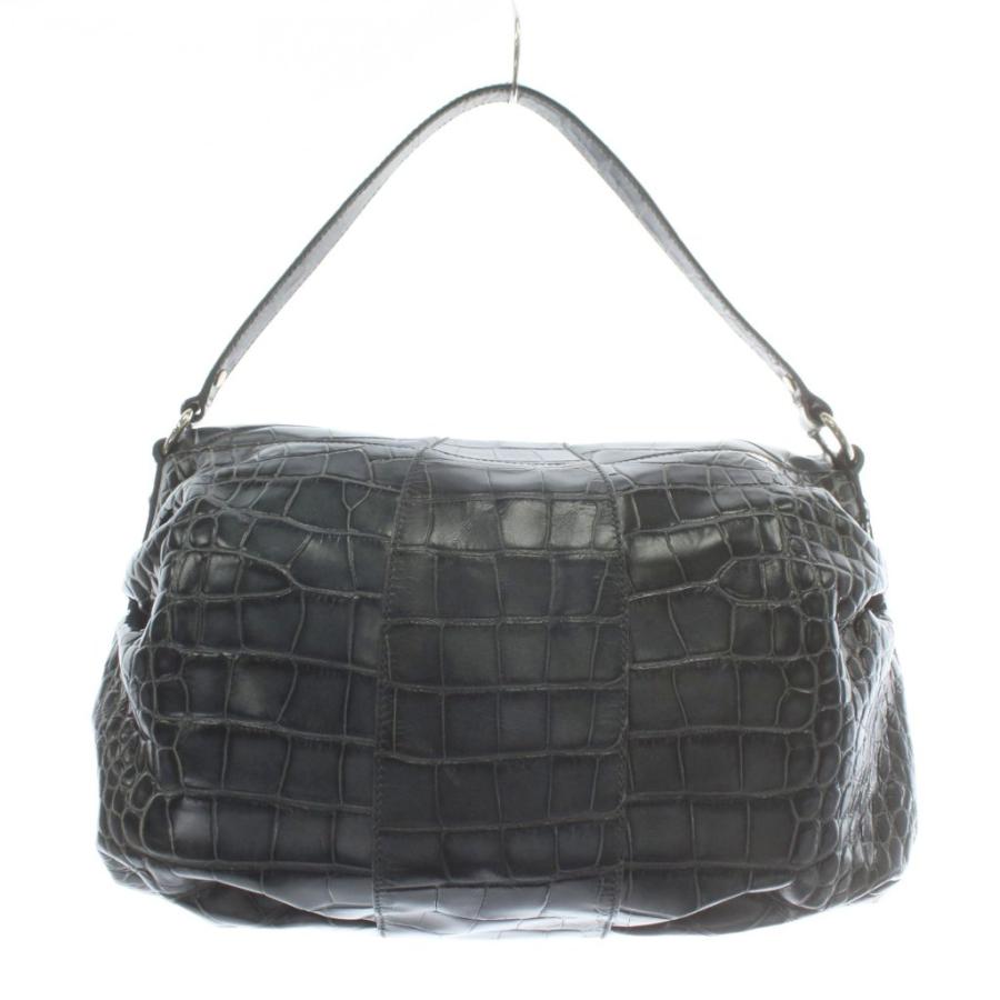 FURLA（フルラ） ハンドバッグ ワンショルダー レザー クロコ型押し