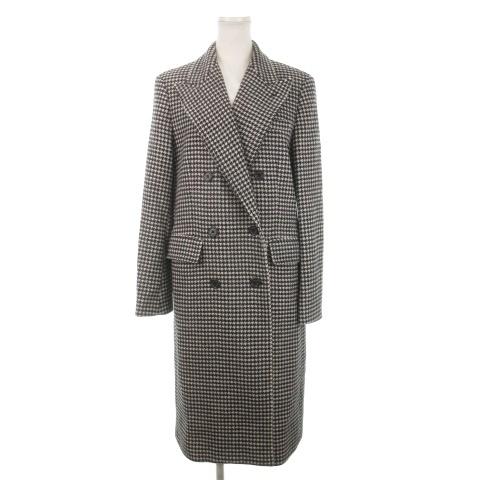 ローレンラルフローレン LAUREN RALPH チェスターコート ダブル 6 黒