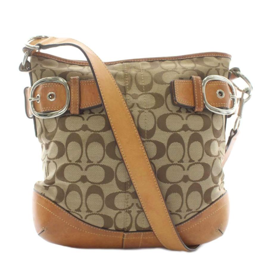 Coach ロゴプリント ショルダーバッグ　茶色 COACH（コーチ） ショルダーバッグ バッグ タビー ショルダー バッグ
