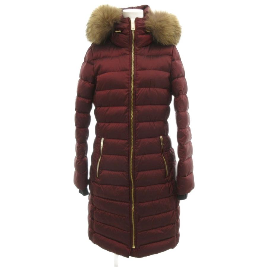 バーバリー ロンドン BURBERRY LONDON ダウンコート ラクーンファー