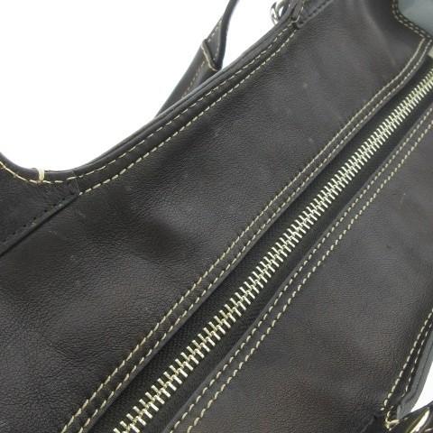 COACH（コーチ） ハンドバッグ レザー 本革 黒 ブラック F15147 /CK29