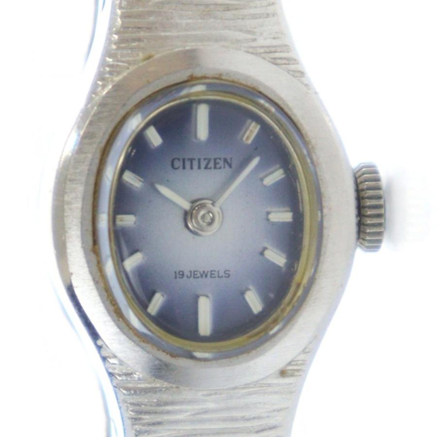 シチズン CITIZEN ジャンク品 4-673042 腕時計 ウォッチ 手巻き ロゴ 