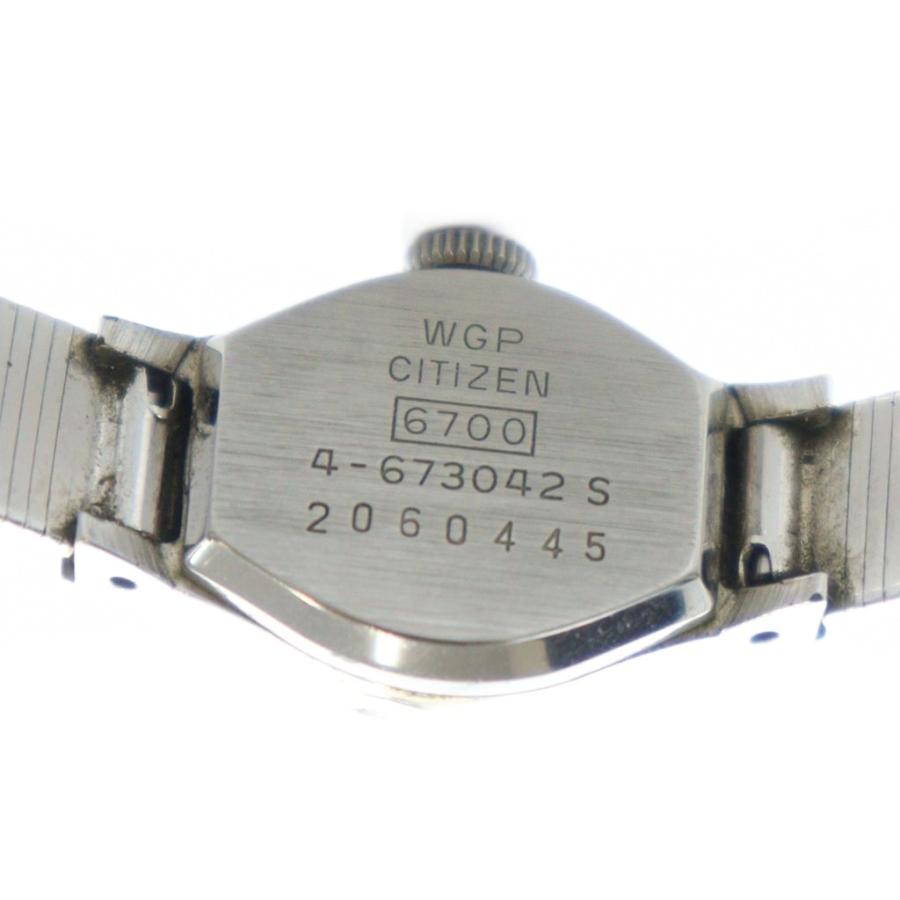 シチズン CITIZEN ジャンク品 4-673042 腕時計 ウォッチ 手巻き ロゴ 