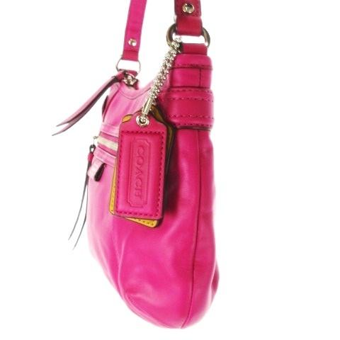 DHOLIC 本革 エディターズバッグ ショルダーバッグ 2way ピンク 美品 COACH（コーチ） 未使用品 COACH 2way ショルダーバッグ レザー 本革