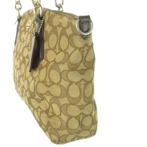 【極美品】COACH ビジネスバッグ 2way オールレザー ブラウン チャーム COACH（コーチ） COACH 2way ショルダーバッグ ブラウン シグネチャー