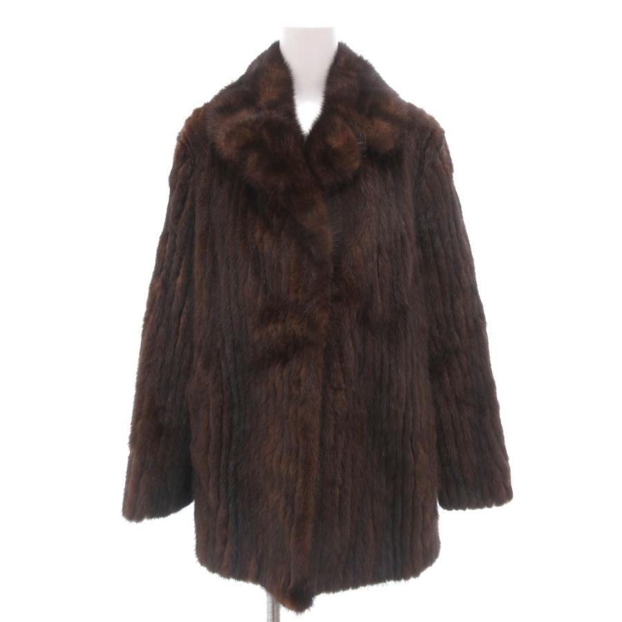 ムーンバット ファー Moonbat fur ファーコート 毛皮 ミンク ミドル