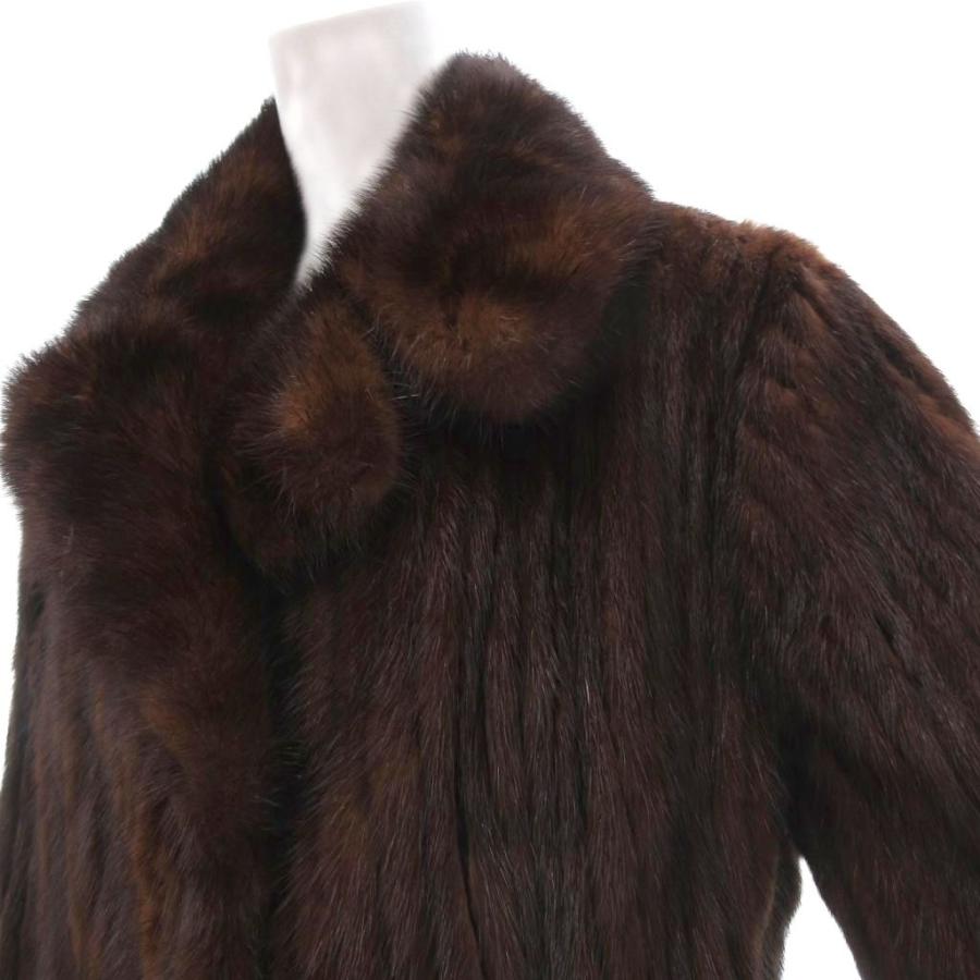 ムーンバット ファー Moonbat fur ファーコート 毛皮 ミンク ミドル