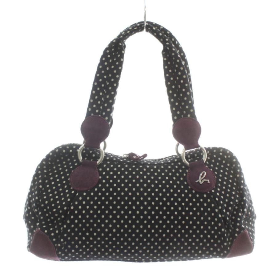 極美品 アニエスベー ボヤージュ トートバッグ 水玉 ドット アニエスベー ボヤージュ Agnes b. VOYAGE ハンドバッグ トート 水玉
