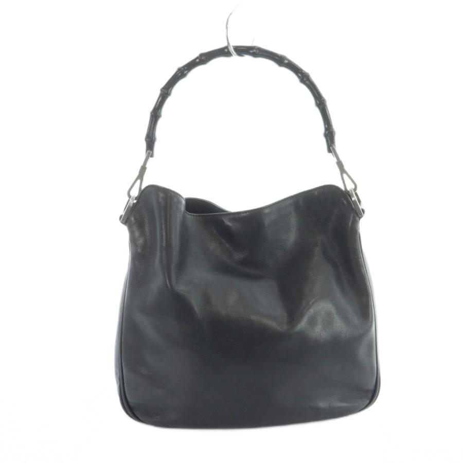 GUCCI（グッチ） バンブー ハンドバッグ 0011577 ワンハンドル ロゴ
