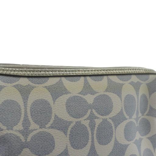 COACH 小物入れ コーチ COACH シグネチャー キャンバス ラウンドジップ カードケース