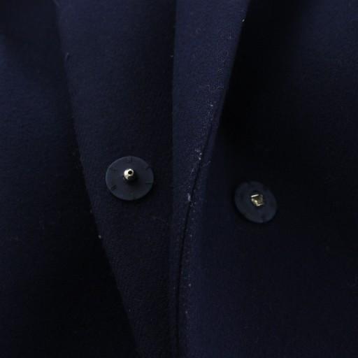 エンフォルド ENFOLD メルトンチェスターコート ウール 36 ネイビー