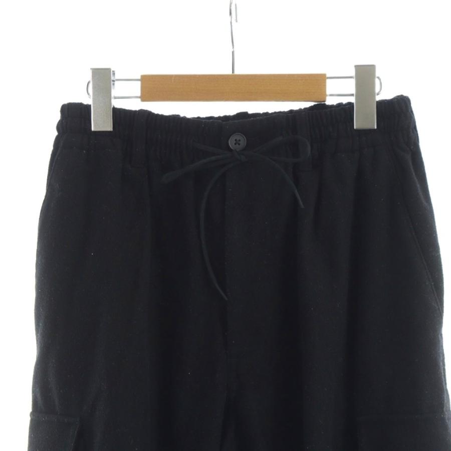 ワイスリー Y-3 A2E001 サルエルパンツ カーゴ スウェット ロゴ XS 黒