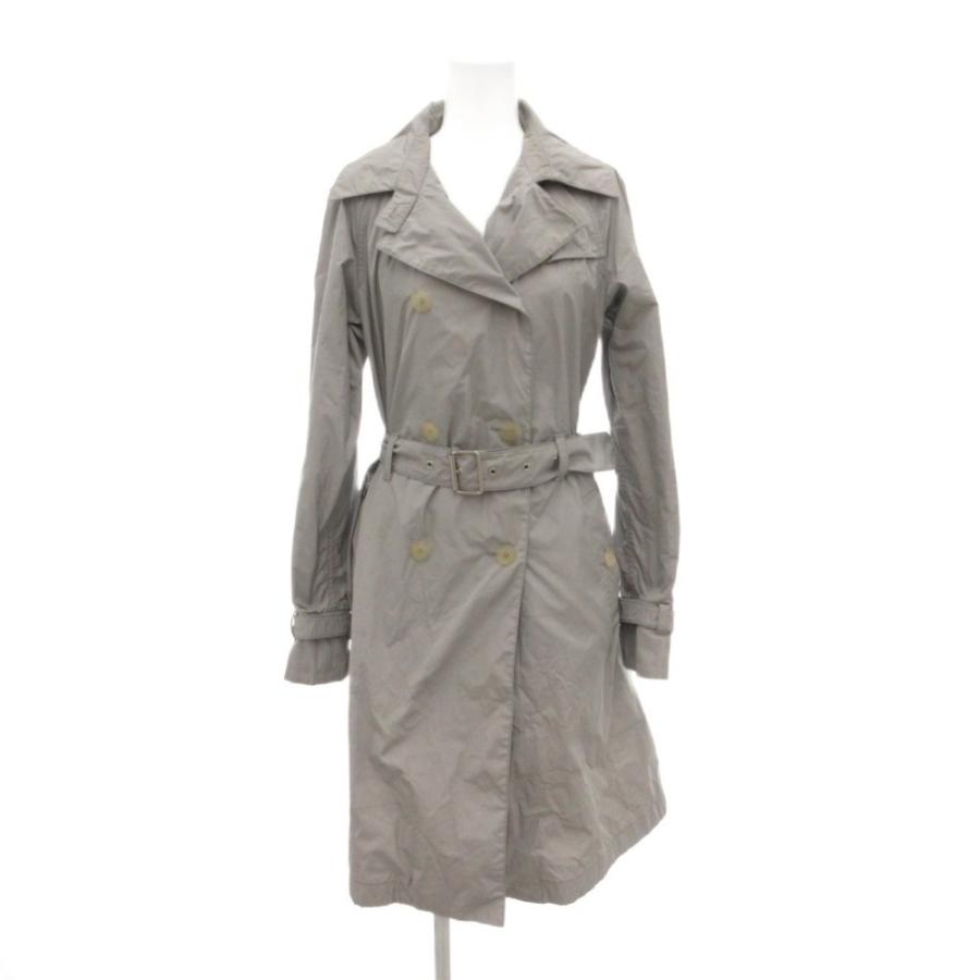 ジルサンダー JIL SANDER トレンチコート 36 薄手 ロング丈 ベルト