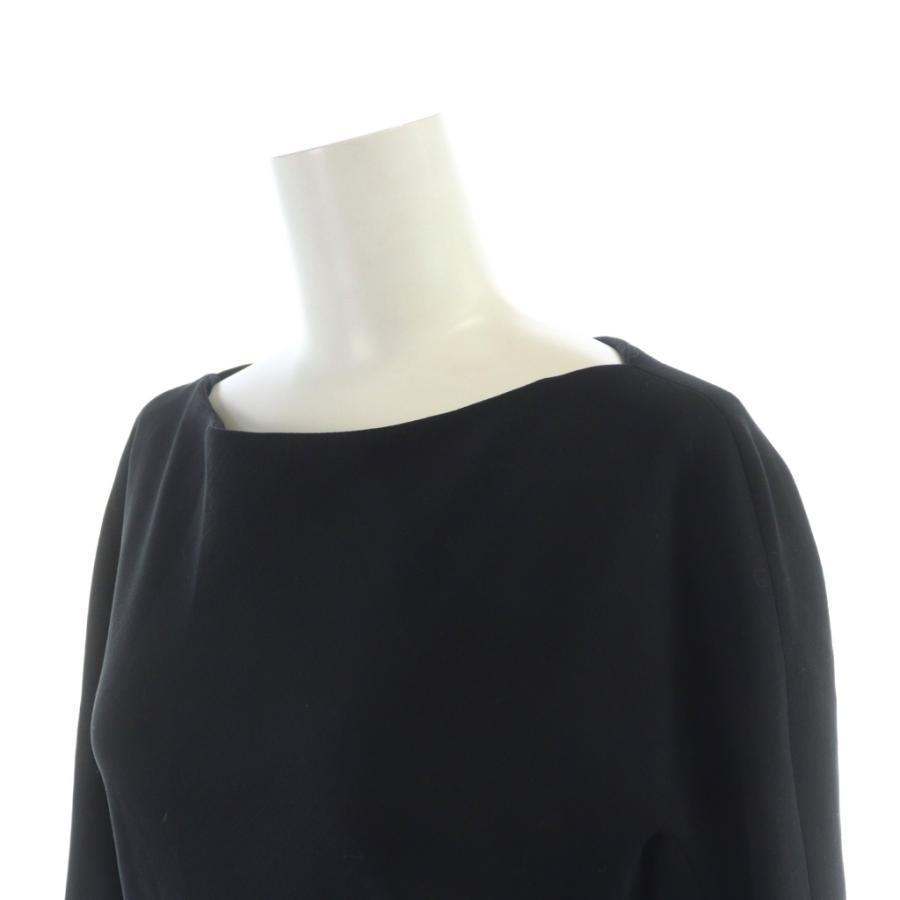 CELINE（セリーヌ） ロングワンピース ウール 七分袖 ジップアップ