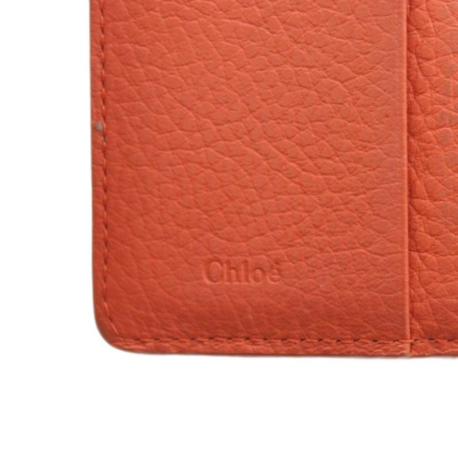 クロエ CHLOE アルファベット スモール トリフォールド ウォレット 二